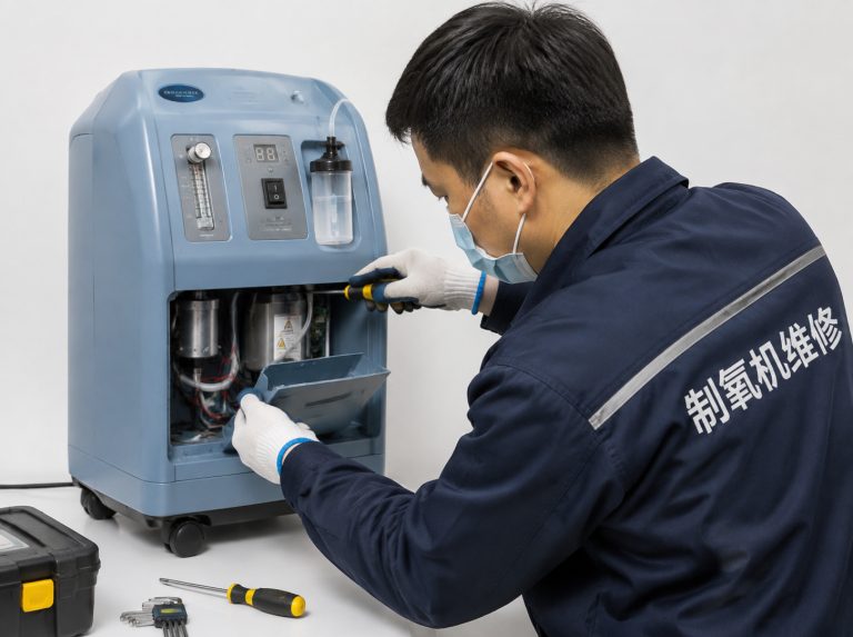 广元飞利浦伟康制氧机低氧浓度报警维修